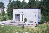 DeltaModul Modulhaus S Flachdach 3