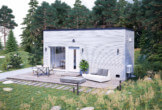 DeltaModul Modulhaus S Flachdach 8